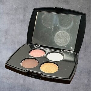 New Lancome Color Design Eye Shadow Quad 0.05oz Multi Neutral Palette